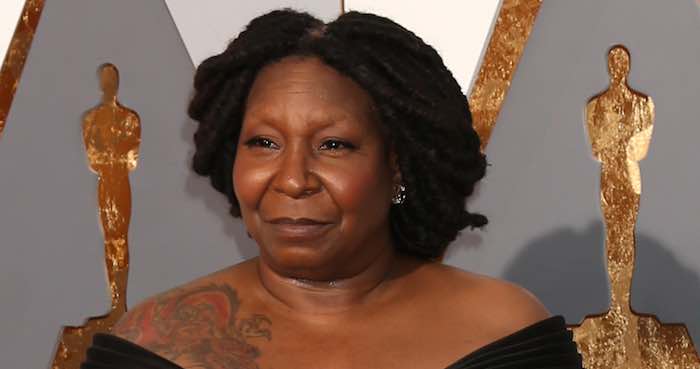 La actriz y presentadora Whoopi Wolberg. Foto: Shutterstock.
