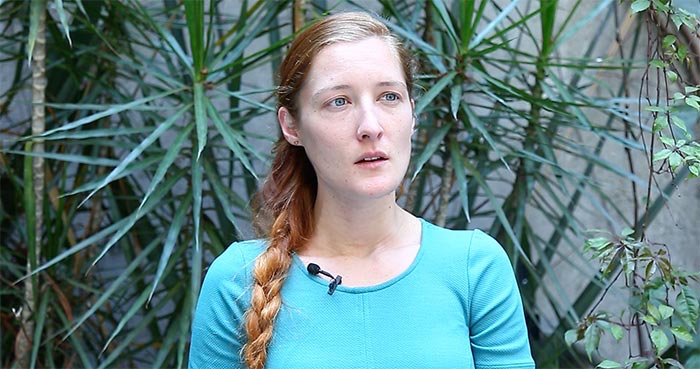 La periodista Andrea Noel. Foto: SinEmbargo.