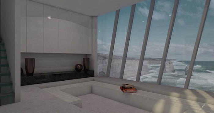 Hace poco tiempo un par de enamorados australianos lograron inaugurar su particular vivienda, una de las más singulares del mundo: la casa colgante. Foto: Modscape