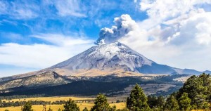 El Popocatépetl es el segundo más alto de México con 5 mil 452 metros sobre el nivel del mar. Foto: shutterstock