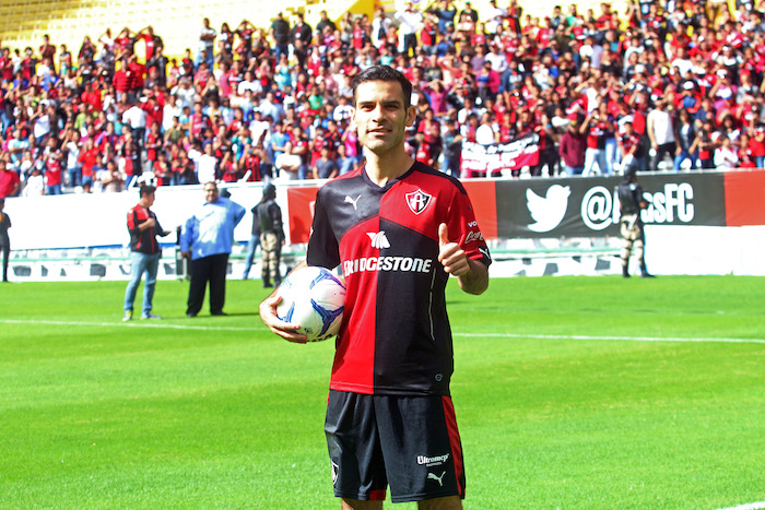 Rafa Márquez, defensa del Atlas. Foto: Cuartoscuro/Archivo