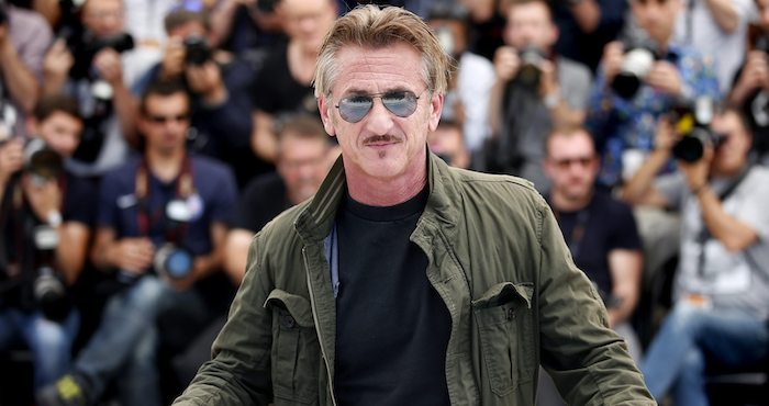 El cineasta estadounidense Sean Penn, posa durante el pase gráfico de la película "The Last Face", en la 69 edición del Festival Internacional de Cine de Cannes en Francia. Foto: EFE