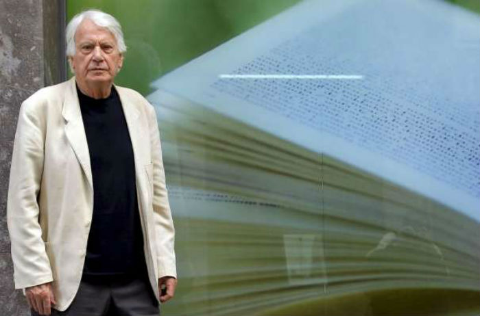 Jorge Semprún en Gijón, poco tiempo antes de morir. Foto: efe