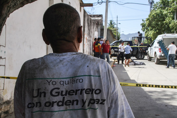 Un promedio de 5.5 asesinatos diarios se registró en Guerrero en abril pasado. Foto: Cuartoscuro