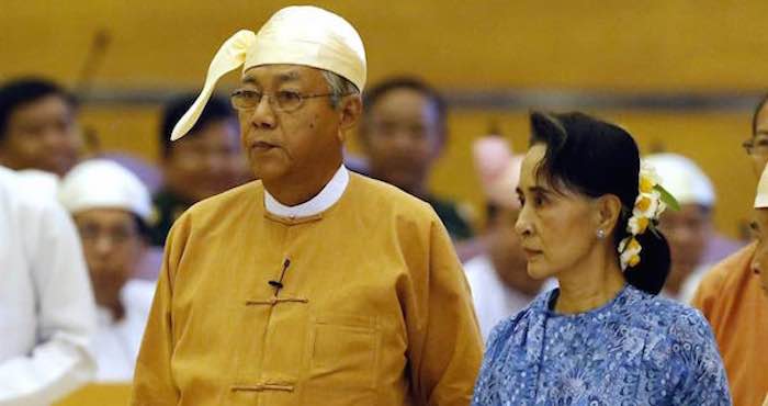 En la imagen, la Premio Nobel de la Paz 1991, Aung San Suu Kyi. Foto: ElDiario.es.