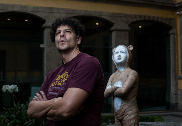 Esculturas contra la indiferencia. Foto: Francisco Cañedo, SinEmbargo