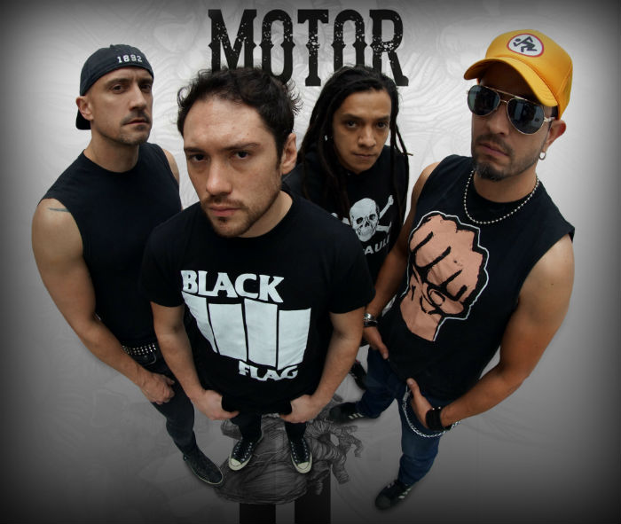La banda Motor y su compromiso con la realidad mexicana. Foto: Especial