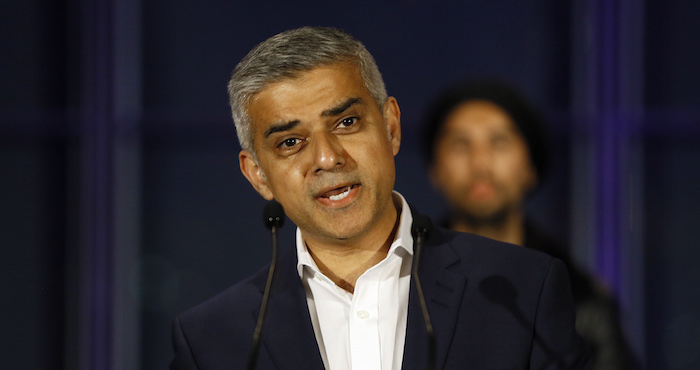 Sadiq Khan, primer Alcalde de Londres de origen musulmán. Foto: AP.