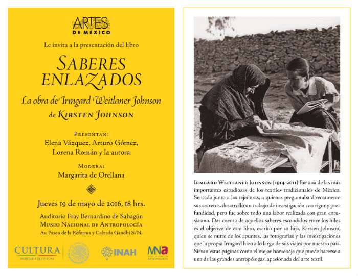 El arte textil en México Foto. RAM