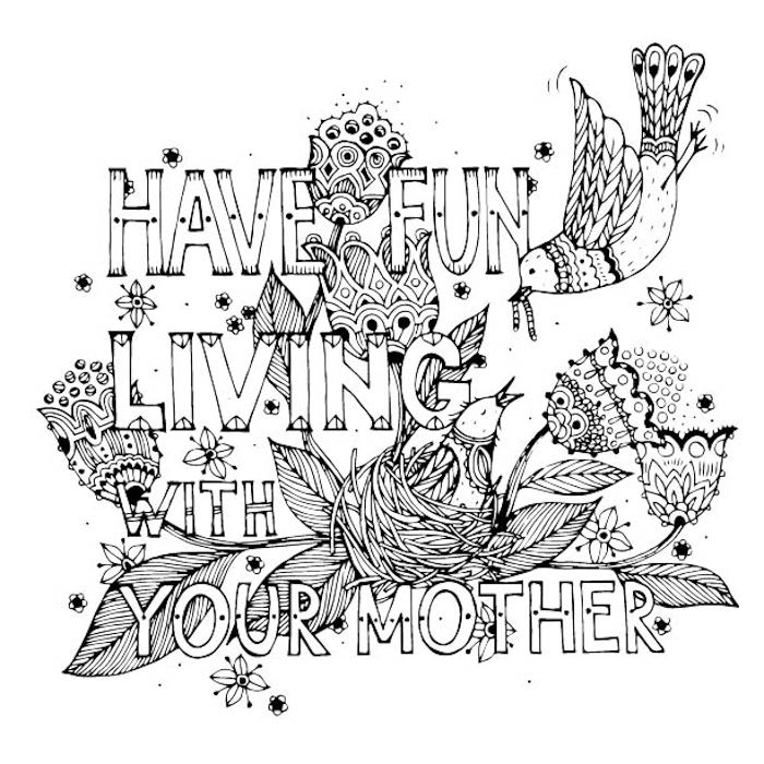 "Diviértete viviendo con tu madre". Imagen: Creative Collective