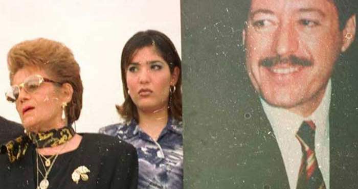 En la imagen, Doña Ofelia Murrieta de Colosio (izq.) y Luis Donaldo Colosio (der.). Foto: Pulso.