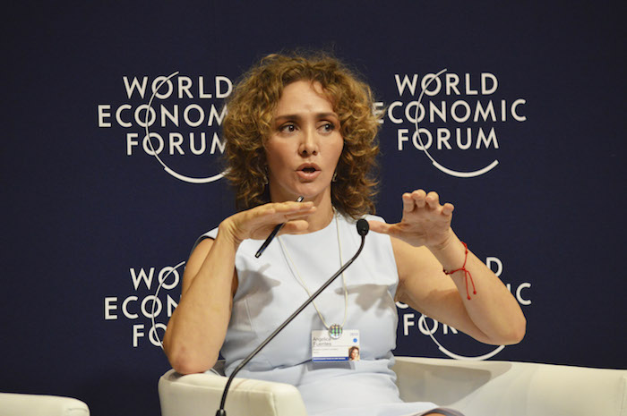 Angélica Fuentes, empresaria en conflicto. Foto: Cuartoscuro