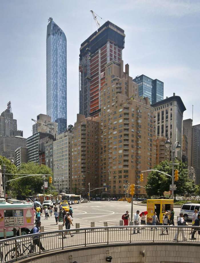 La mansión de 250 millones de dólares en el cielo de Manhattan es la joya de la corona en el edificio de 70 pisos que aún está en construcción en el número 220 de la avenida Central Park South. Foto: AP