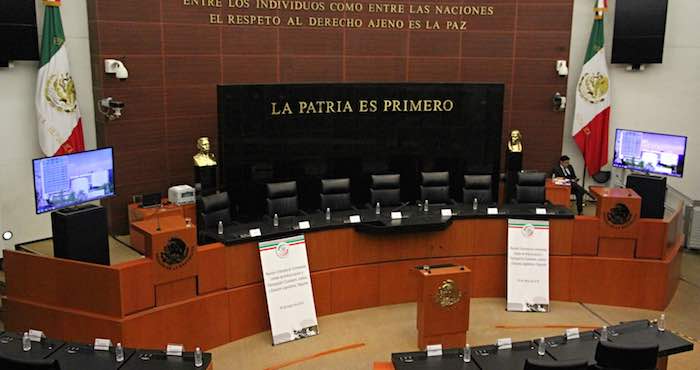 En la imagen, el Senado de la República sin quorum . Foto: Luis Barrón, SinEmbargo.