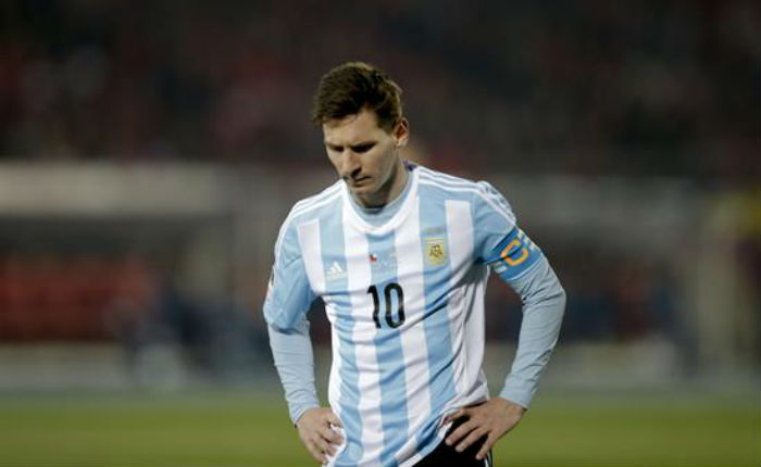 Lionel Messi, capitán del seleccionado argentino de futbol. Foto: efe