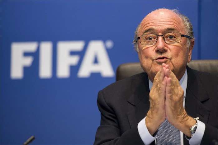 Joseph Blatter, el ex presidente de la FIFA, acusado de fraude millonario. Foto: EFE.