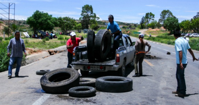 Los bloqueos iniciaron alrededor de las 7:00 horas. Foto: Cuartoscuro/Archivo.