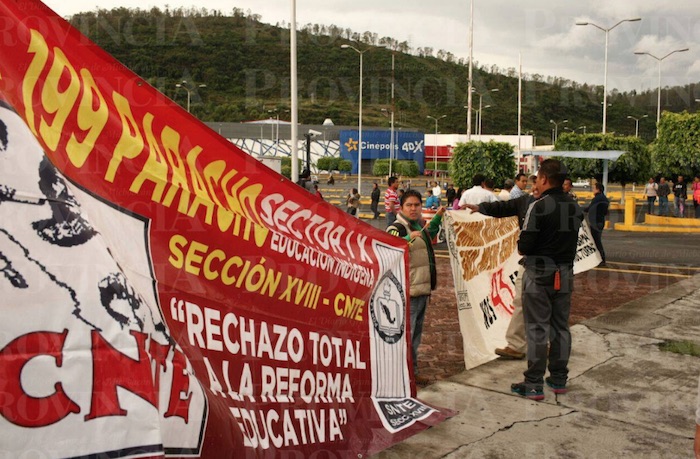 Hasta el momento, las plazas que han sido bloqueadas son Las Américas, La Huerta, Morelia, Quinceo y Fiesta Camelinas. Foto: Provincia.