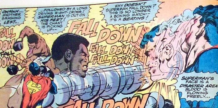 Superman vs. Muhammad Ali (1978). Foto: eldiario.es