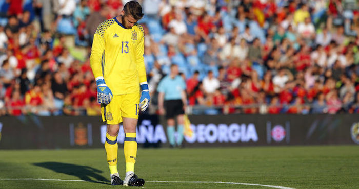 David de Gea recibió dos videos de Torbe, según declaración de una testigo protegida. Foto: eldiario.es