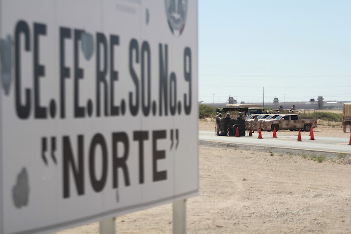 Jorge Mauricio Meléndez Herrera tenía e 20 años de edad y era parte del primer filtro de seguridad instalado en la entrada del Centro Federal de Readaptación Social (Cefereso) Número 9 para resguardar al el capo sinaloense. Foto: Cuarroscuro
