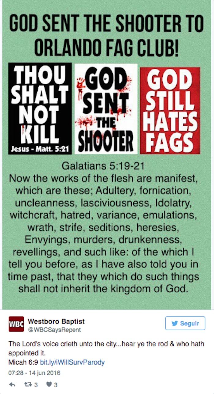 Foto: Twitter/ @WBCSaysRepent