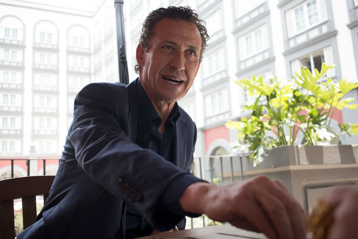 Jorge Valdano: conjugando el futbol y los libros en tiempo presente. Foto: Francisco Cañedo, SinEmbargo