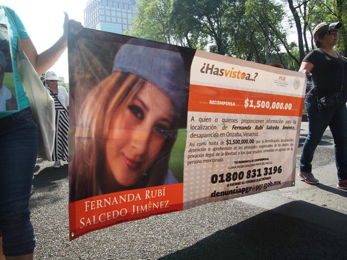 Fernanda Rubí desapareció en Orizaba, Veracruz, en 2012, cuando dicha ciudad era una zona de control de Los Zetas. Foto: Nathaniel Janowitz, VICE News