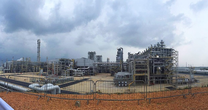 Complejo Etileno XXI, para la producción de polietileno. Foto: Pemex.