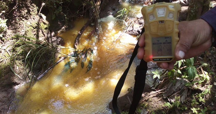 fOTO FUGA GAS PEMEX VERACRUZ