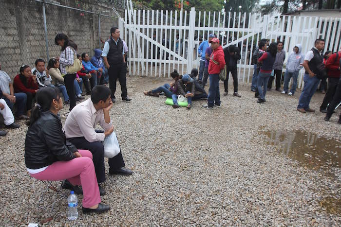 Desde el 15 de mayo, maestros agremiados a la Sección 22 de la CNTE suspendieron actividades y realizan diversas movilizaciones y bloqueos en el estado. Foto: Cuartoscuro.