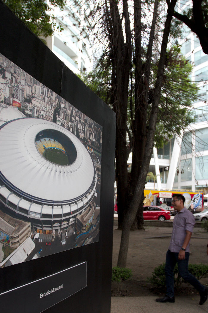 Pasión por el olimpismo en las calles de la ciudad. Foto: Especial