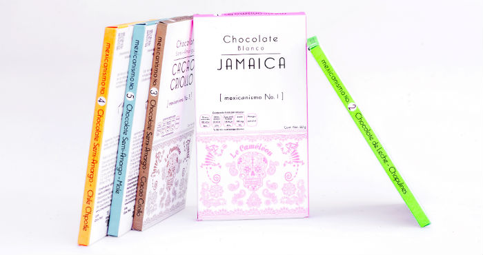 México y Bélgica unidos en una chocolatería. Foto: Especial Le Caméléon.