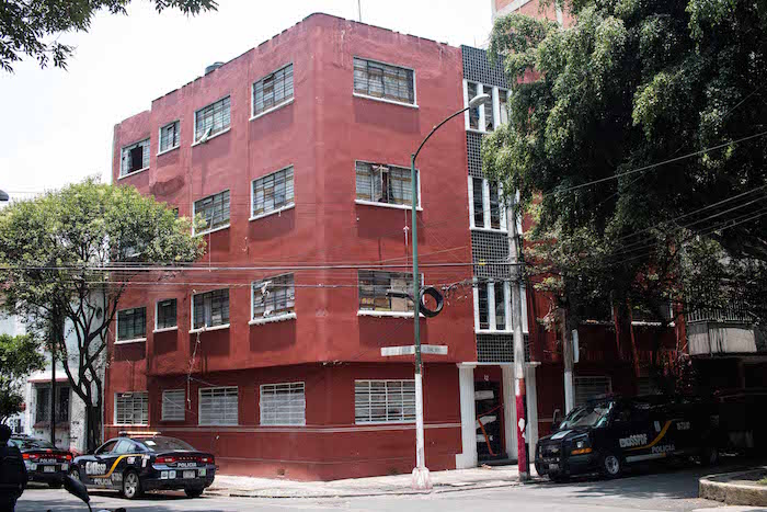 Predio invadido por la Asamblea de Barrios en Benjamín Hill, en la Colonia Condesa. Foto: Francisco Cañedo