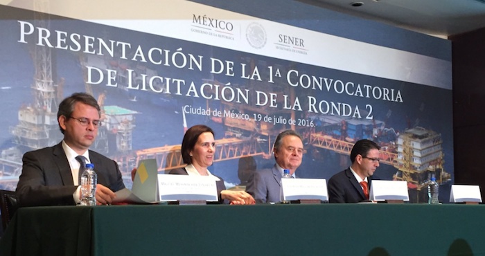 Presentación de la primera Licitación de la Ronda Dos. Foto: CNH