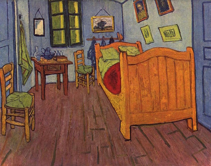 El dormitorio de Arlés, 188 Foto Twitter @vangoghmuseum