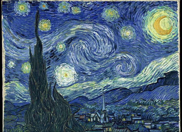 La noche estrellada. Foto Twitter @vangoghmuseum
