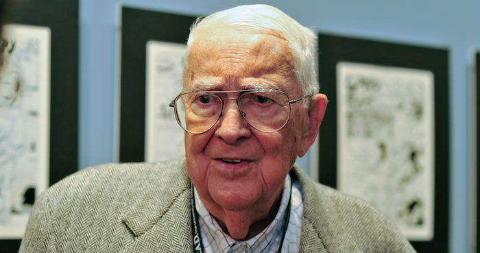 El caricaturista Jack Davis. Foto: AP