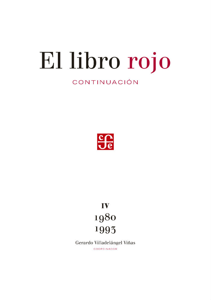 El libro rojo: Continuación, editado por FCE. Foto: FCE