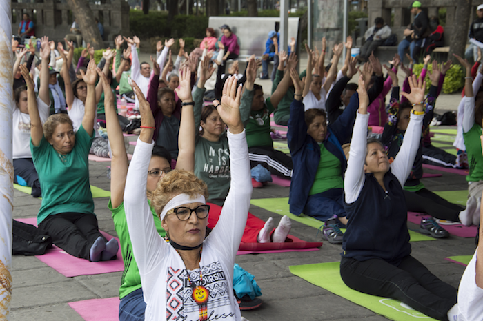 Entre el 30 y 35 por ciento de los mexicanos practican "más o menos y con cierto volumen e intensidad" una actividad física o deportiva, pero de ellos solo el 25 por ciento considera el ejercicio un elemento estable en su vida. Foto: Cuartoscuro.