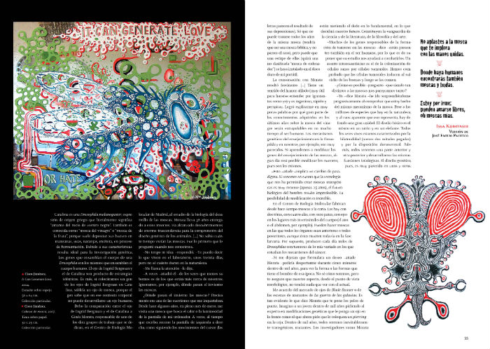 Cisco Jiménez It Can Generate Love y Cabeza de mosca. Foto: RAM