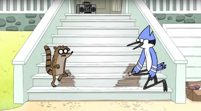 "A regular Show" es una producción de Cartoon Network. Imgen: Captura de pantalla