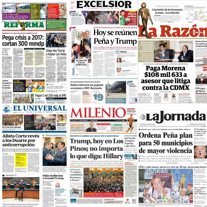 PORTADAS 31 de agosto