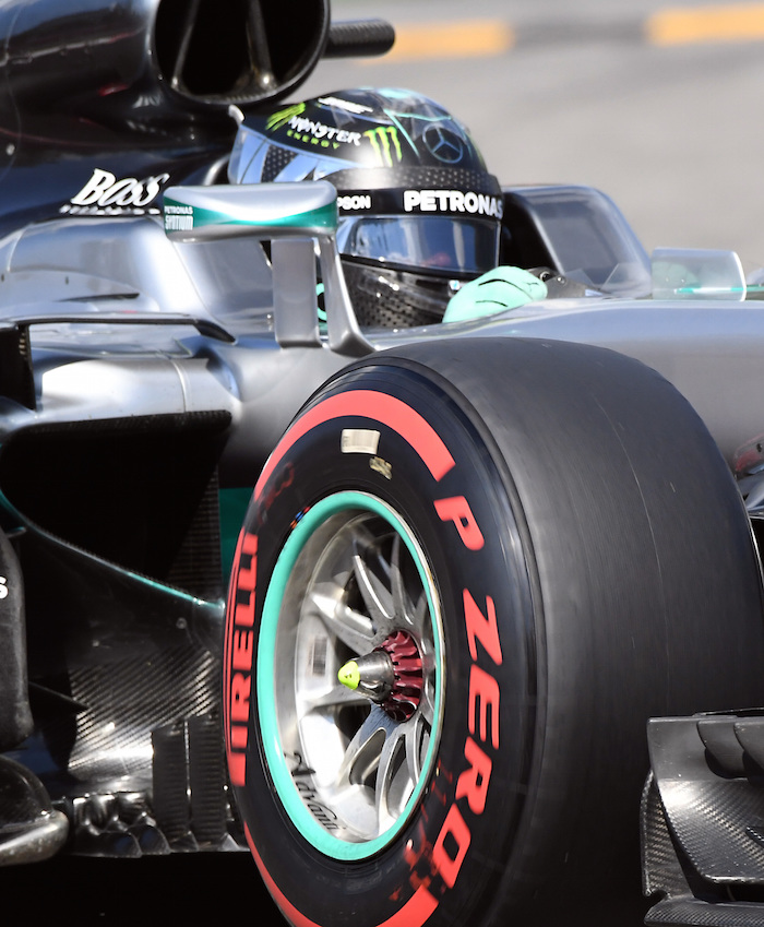 El piloto de Mercedes, Nico Rosberg, de Alemania. Foto: AP