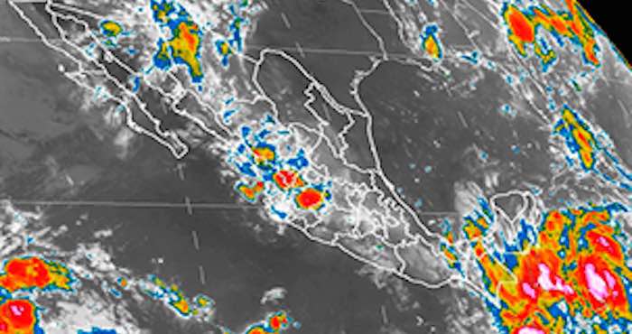 De acuerdo con la Comisión Nacional del Agua (Conagua), la Tormenta Tropical Earl originará lluvias muy fuertes con tormentas intensas en Campeche, Quintana Roo y Chiapas. Foto: Conagua.