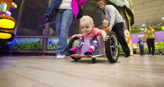 la pequeña Evelyn. Foto: Especial.