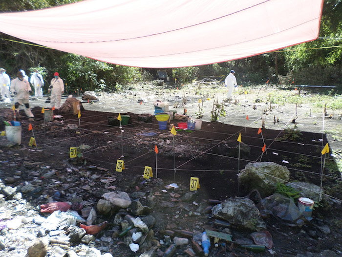 En septiembre de 2015, el GIEI puso en duda la realización de un incendio en el basurero de Cocula. Foto: Cuartoscuro