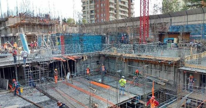 El indicador de la construcción fue el de mayor descenso. Foto: Archivo EconomíaHoy.