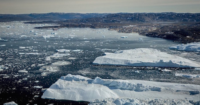 Los glaciares están en riesgo a causa del calentamiento global. Foto: @ilovegreenland