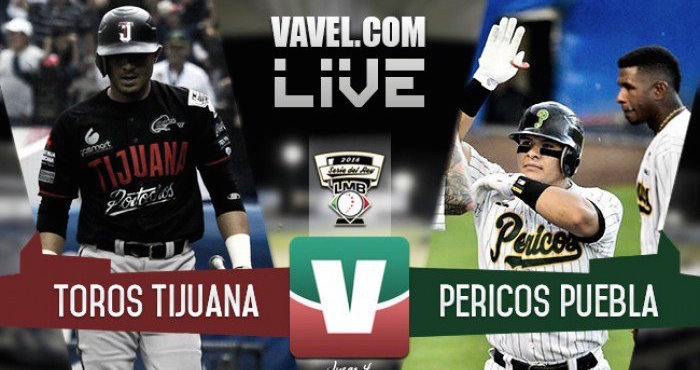 Los Pericos del Puebla vencieron hoy por 8 carreras a 5 a los Toros de Tijuana. Foto: @BeisbolMX_VAVEL